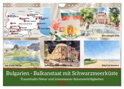 Cover-Bild zum Titel 'Bulgarien - Balkanstaat mit Schwarzmeerküste (Wandkalender 2027 DIN A4 quer), CALVENDO Monatskalender' von 'Claudia Kleemann'