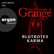 Cover-Bild zum Titel 'Blutrotes Karma' von 'Jean-Christophe Grangé'