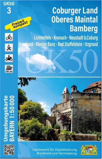 UK50-3 Coburger Land, Oberes Maintal, Bamberg - 