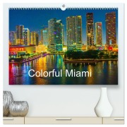 Colorful Miami (High Quality Premium Wall Calendar 2026 DIN A2 landscape),CALVENDO 12 Month Wall Calendar - Bruno Pohl