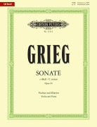 Cover-Bild zum Titel 'Sonate Nr. 3 c-Moll op. 45' von 'Edvard Grieg'