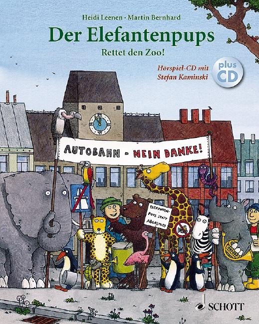Der Elefantenpups - Heidi Leenen, Arnim Sander