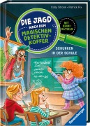 Cover-Bild zum Titel 'Die Jagd nach dem magischen Detektivkoffer, Band 6 - Schurken in der Schule' von 'Cally Stronk'