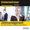 Cover-Bild zum Titel 'Unternehmeredition - Zeitmanagement - Für mehr Struktur und Effizienz im Business' von 'Hartmut Sieck'