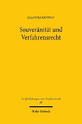 Cover-Bild zum Titel 'Souveränität und Verfahrensrecht' von 'Joachim Bertele'