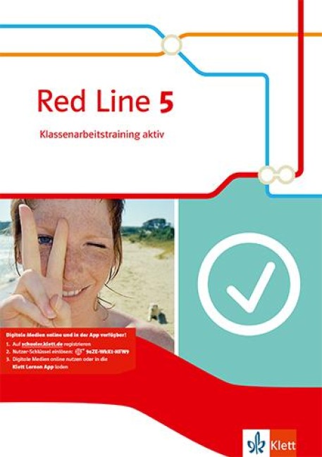 Red Line 5.Klassenarbeitstraining aktiv mit Mediensammlung Klasse 9 - 