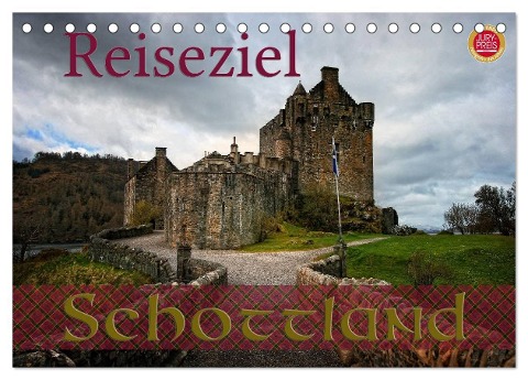 Reiseziel Schottland (Tischkalender 2024 DIN A5 quer), CALVENDO Monatskalender - Martina Cross