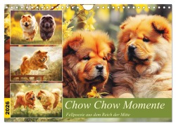 Cover-Bild zum Titel 'Chow Chow Momente. Fellpoesie aus dem Reich der Mitte (Wandkalender 2026 DIN A4 quer), CALVENDO Monatskalender' von 'Rose Hurley'