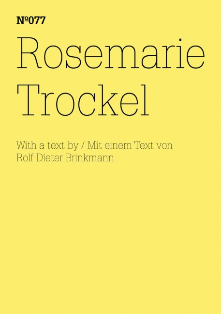 Rosemarie Trockel - Rosemarie Trockel