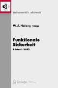Cover-Bild zum Titel 'Funktionale Sicherheit' von ''