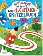 Cover-Bild zum Titel 'Kritzelspaß von A bis Z' von 'Anna Hartmann'