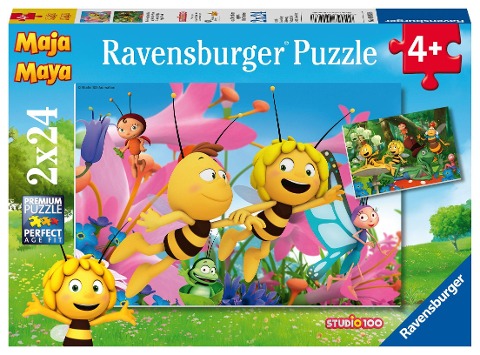 Die kleine Biene Maja Puzzle 2 x 24 Teile - 