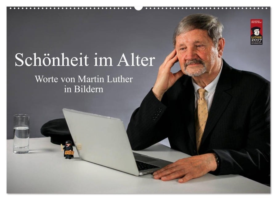 Schönheit im Alter - Worte von Martin Luther in Bildern (Wandkalender 2026 DIN A2 quer), CALVENDO Monatskalender - Andreas Vincke