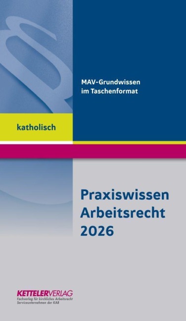 Praxiswissen Arbeitsrecht 2026 katholisch - 