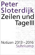 Zeilen und Tage III - Peter Sloterdijk