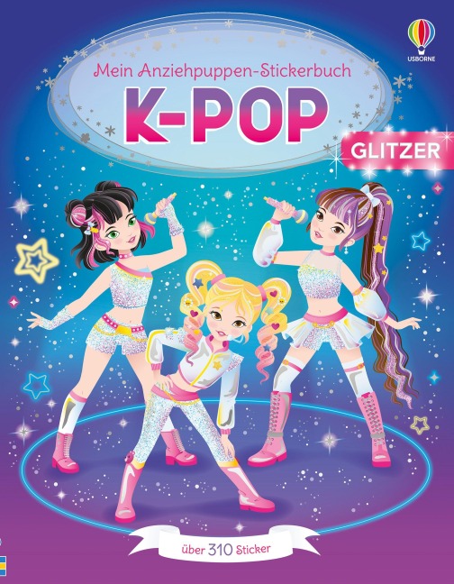 Mein Anziehpuppen-Stickerbuch: K-Pop - Lesley Sims
