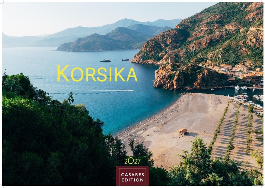 Korsika Kalender 2027 - Wandkalender | Fotokalender Frankreich 24x35cm - . mit atemberaubenden Fotografien der Insel. - 