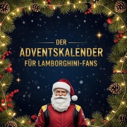 Cover-Bild zum Titel 'Der Adventskalender für Lamborghini-Fans' von 'Lucas Wolf'