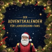 Cover-Bild zum Titel 'Der Adventskalender für Lamborghini-Fans' von 'Lucas Wolf'