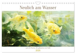 Cover-Bild zum Titel 'Neulich am Wasser (Wandkalender 2026 DIN A4 quer), CALVENDO Monatskalender' von 'Daniela Tapper'