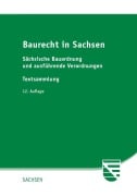 Cover-Bild zum Titel 'Baurecht in Sachsen' von ''
