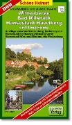 Radwander- und Wanderkarte Wittenberge, Bad Wilsnack, Hansestadt Havelberg und Umgebung 1:50000 - 