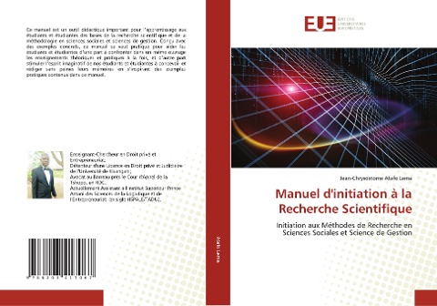 Manuel d'initiation à la Recherche Scientifique - Jean-Chrysostome Atafo Lema