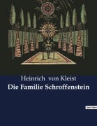 Cover-Bild zum Titel 'Die Familie Schroffenstein' von 'Heinrich von Kleist'