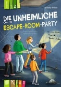 Cover-Bild zum Titel 'Die unheimliche Escape-Room-Party - Lesestufe 2' von 'Annette Weber'
