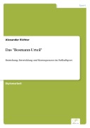 Cover-Bild zum Titel 'Das "Bosmann-Urteil"' von 'Alexander Richter'