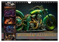 Motorrad illusionen (Wandkalender 2024 DIN A4 quer), CALVENDO Monatskalender - Dirk Meutzner