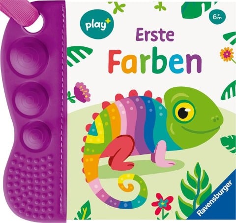 Ravensburger Play+ flip&pop: Erste Farben (Mein allererstes Beißbuch), Baby-Buch ab 6 Monate - Dynamo Limited