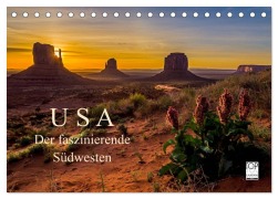 Cover-Bild zum Titel 'USA Der faszinierende Südwesten (Tischkalender 2026 DIN A5 quer), CALVENDO Monatskalender' von 'Karl Genser'