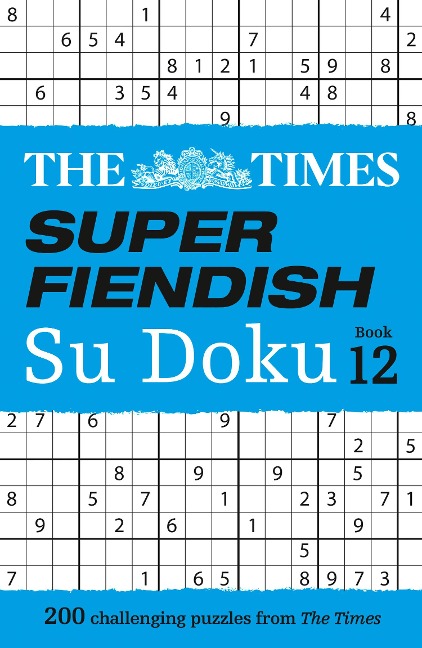 The Times Super Fiendish Su Doku Book 12 - The Times Mind Games, The Times Mind Games