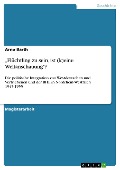 Cover-Bild zum Titel '"Flüchtling zu sein, ist (k)eine Weltanschauung"?' von 'Arno Barth'