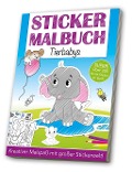 Cover-Bild zum Titel 'Stickermalbuch: Tierbabys' von ''