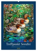 Cover-Bild zum Titel 'Treffpunkt Seeufer (Wandkalender 2026 DIN A2 hoch), CALVENDO Monatskalender' von 'Kerstin Waurick'