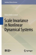 Cover-Bild zum Titel 'Scale Invariance in Nonlinear Dynamical Systems' von 'Edson Denis Leonel'