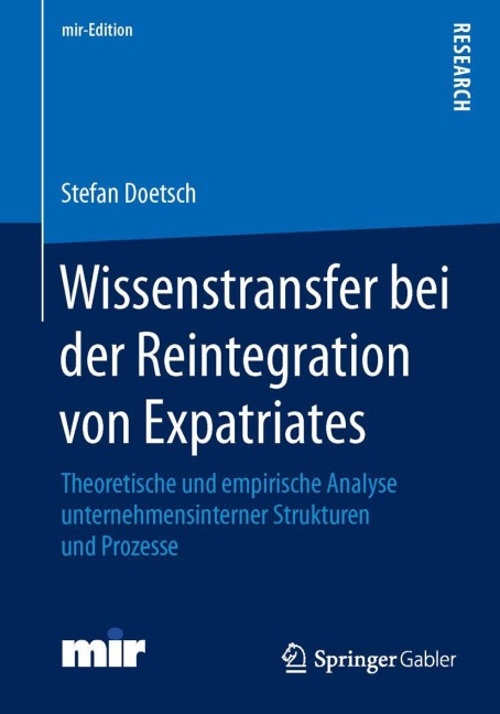 Wissenstransfer bei der Reintegration von Expatriates - Stefan Doetsch