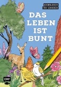 Cover-Bild zum Titel 'Ausmalbuch für Senioren: Das Leben ist bunt' von 'Edition Michael Fischer'