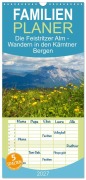 Cover-Bild zum Titel 'Familienplaner 2027 - Die Feistritzer Alm - Wandern in den Kärntner Bergen mit 5 Spalten (Wandkalender, 21 x 45 cm) CALVENDO' von 'Drachenkind-Fotografie Drachenkind-Fotografie'