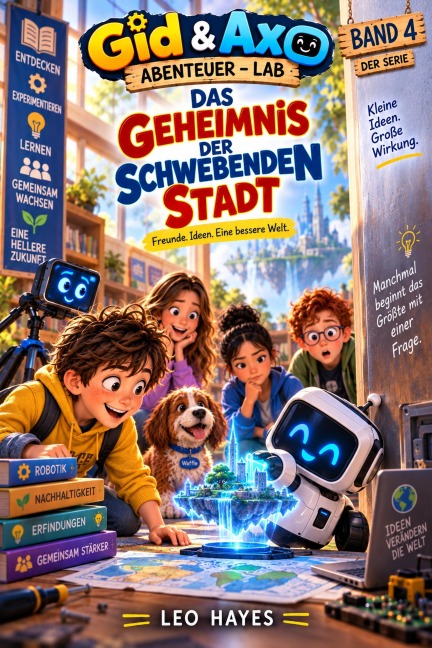 DER ROBOTER, DER DIE MAUER HASSTE - Leo Hayes