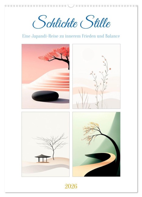 Schlichte Stille (Wandkalender 2026 DIN A2 hoch), CALVENDO Monatskalender - Steffen Gierok-Latniak