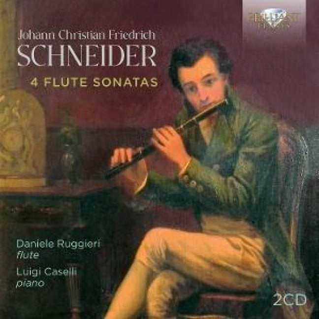 Schneider:4 Flute Sonatas - Daniele/Caselli Ruggieri
