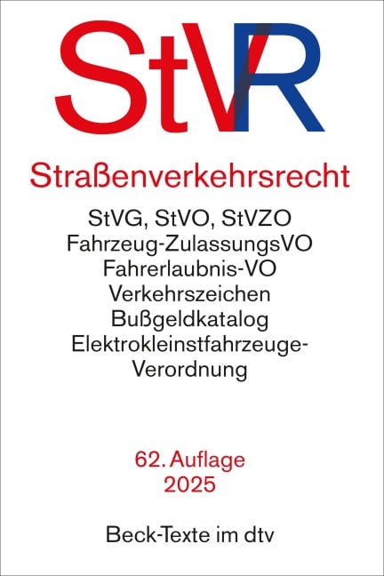 Straßenverkehrsrecht - 