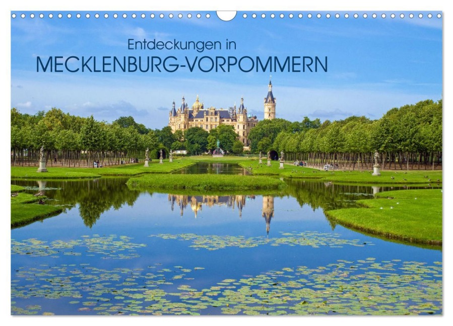 Entdeckungen in Mecklenburg-Vorpommern (Wandkalender 2025 DIN A3 quer), CALVENDO Monatskalender - Elisabeth Schittenhelm