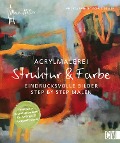Cover-Bild zum Titel 'Acrylmalerei - Struktur & Farbe' von 'Andrea Rathert-Schützdeller'