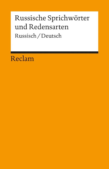 Russische Sprichwörter und Redensarten - 