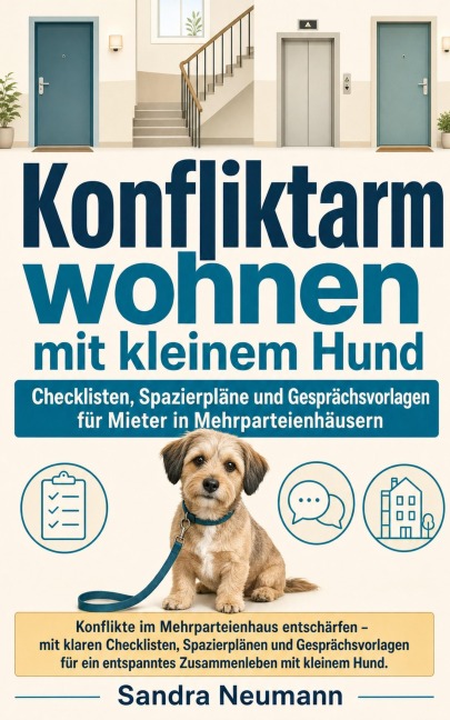 Konfliktarm wohnen mit kleinem Hund - Sandra Neumann