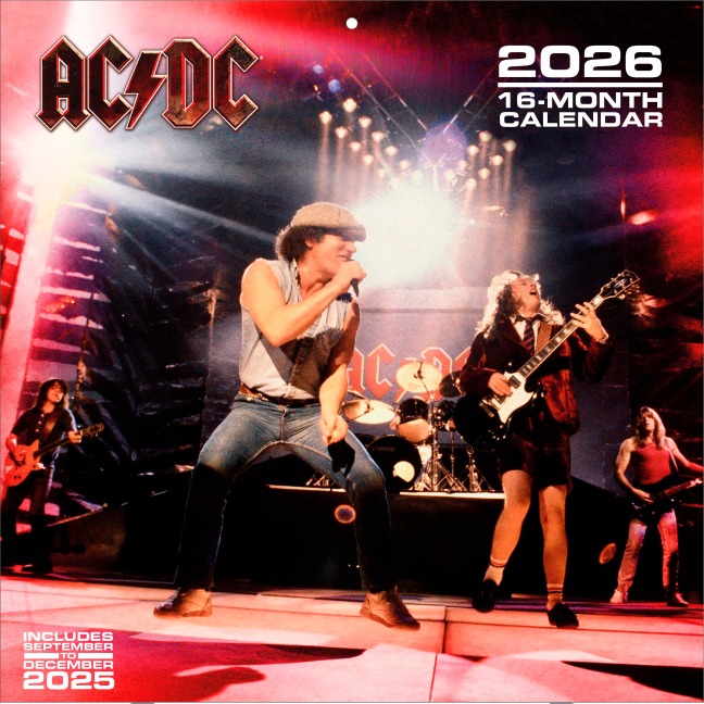 AC/DC - Broschürenkalender im Format 30x30 - 